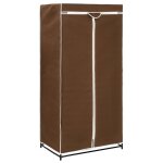 Vidaxl garde - robe marron 75x50x160 cm