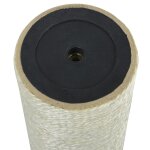 Vidaxl grattoir pour chats 8 x 25 cm 8 mm beige