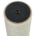 Vidaxl grattoir pour chats 8 x 45 cm 10 mm beige