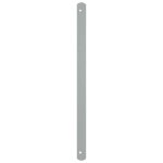 Vidaxl grilles de fen�tres 1000 - 1500 mm acier galvanis�