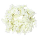 Vidaxl guirlandes de fleurs de nol 6 pcs blanc 180 cm