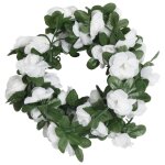 Vidaxl guirlandes de fleurs de nol 6 pcs blanc 250 cm