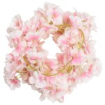 Vidaxl guirlandes de fleurs de nol 6 pcs rose clair 180 cm