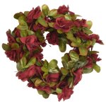 Vidaxl guirlandes de fleurs de nol 6 pcs rouge bordeaux 250 cm