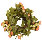 Vidaxl guirlandes de fleurs de nol 6 pcs rouge vif 215 cm