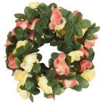 Vidaxl guirlandes de fleurs de nol 6 pcs rouge vif 250 cm
