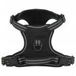 Vidaxl harnais pour chien avec laisse et collier r�glables noir l
