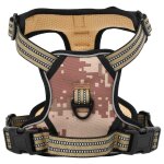 Vidaxl harnais pour chien avec laisse et collier r�glables xl