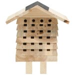 Vidaxl hôtel d'abeilles bois de sapin massif 22x20x20 cm Vidaxl hôtel d'abeilles bois de sapin massif 22x20x20 cm
