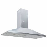 Vidaxl hotte aspirante 90 cm acier inoxydable