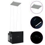 Vidaxl hotte �lot avec capteur tactile � lcd en verre tremp�