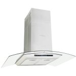 Vidaxl hotte îlot avec écran tactile lcd et capteur 90 cm 756 m³ / h led Vidaxl hotte îlot avec écran tactile lcd et capteur 90 cm 756 m³ / h led