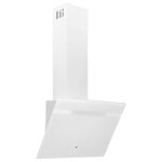 Vidaxl hotte murale 60 cm acier et verre tremp blanc