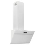Vidaxl hotte murale 60 cm acier et verre tremp blanc