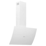 Vidaxl hotte murale 60 cm acier et verre trempé blanc Vidaxl hotte murale 60 cm acier et verre trempé blanc