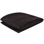 Vidaxl housse de canap micro - sude marron 270x350 cm