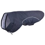 Vidaxl imperm�able pour chien avec bandes r�fl�chissantes en polyester bleu marine taille m