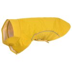 Vidaxl imperm�able pour chien avec bandes r�fl�chissantes en polyester jaune taille s