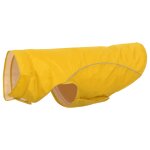 Vidaxl imperm�able pour chien avec bandes r�fl�chissantes en polyester jaune taille 4xl