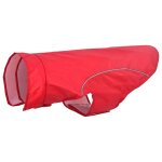 Vidaxl imperm�able pour chien avec bandes r�fl�chissantes polyester rouge taille l
