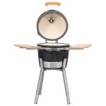 Vidaxl kamado barbecue à fumoir céramique 81 cm Vidaxl kamado barbecue à fumoir céramique 81 cm