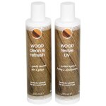 Vidaxl kit d'entretien du bois care kit 2x250 ml