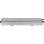Vidaxl lame d'eau rectangulaire  led 60 cm en acier inoxydable pour piscine