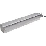 Vidaxl lame d'eau rectangulaire � led 60 cm en acier inoxydable pour piscine