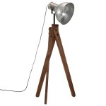 Vidaxl lampadaire 25 w argent vintage 45x45x120 cm e27