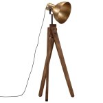 Vidaxl lampadaire 25 w laiton antique 45x45x120 cm e27