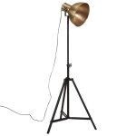Vidaxl lampadaire 25 w laiton antique 61x61x90 / 150 cm e27
