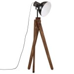 Vidaxl lampadaire 25 w noir 45x45x120 cm e27