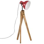 Vidaxl lampadaire 25 w rouge délavé 45x45x120 cm e27 Vidaxl lampadaire 25 w rouge délavé 45x45x120 cm e27