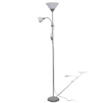 Vidaxl lampadaire gris