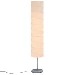 Vidaxl lampadaire avec support 121 cm blanc e27
