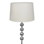 Vidaxl lampadaire avec support haut dcoration  4 boules blanc