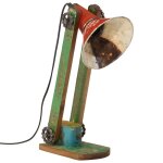 Vidaxl lampe de bureau 25 w multicolore 23x13x52 cm e27
