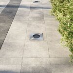 Vidaxl lampes encastres au sol d'extrieur 3 pcs carr