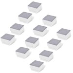 Vidaxl lampes led enterr�es 12 pcs 100x100x68 mm