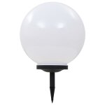 Vidaxl lampe led solaire d'extrieur sphrique 40 cm rvb
