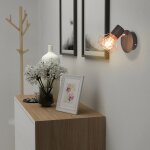 Vidaxl lampe murale avec 2 ampoules led  incandescence 2 pcs 8 w