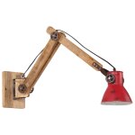 Vidaxl lampe murale 25 w rouge d�lav� 96x15x20 cm e27