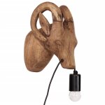 Vidaxl lampe murale en forme d'animal 25 w 15x24x25 cm e27