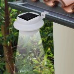 Vidaxl lampes solaire  led d'extrieur pour clture 12 pcs blanc