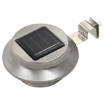 Vidaxl lampes solaires  led rondes d'extrieur 12 pcs 12 cm blanc