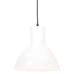 Vidaxl lampe suspendue 25 w blanc rond 28, 5 cm e27