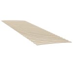 Vidaxl lattes de rechange pour sommier avec 48 lattes, 2 pi�ces, 80 x 200 cm