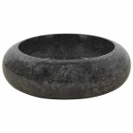 Vidaxl lavabo 40 x 12 cm marbre noir