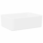 Vidaxl lavabo 40x30x13 cm c�ramique blanc