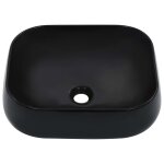 Vidaxl lavabo 44, 5 x 39, 5 x 14, 5 cm c�ramique noir